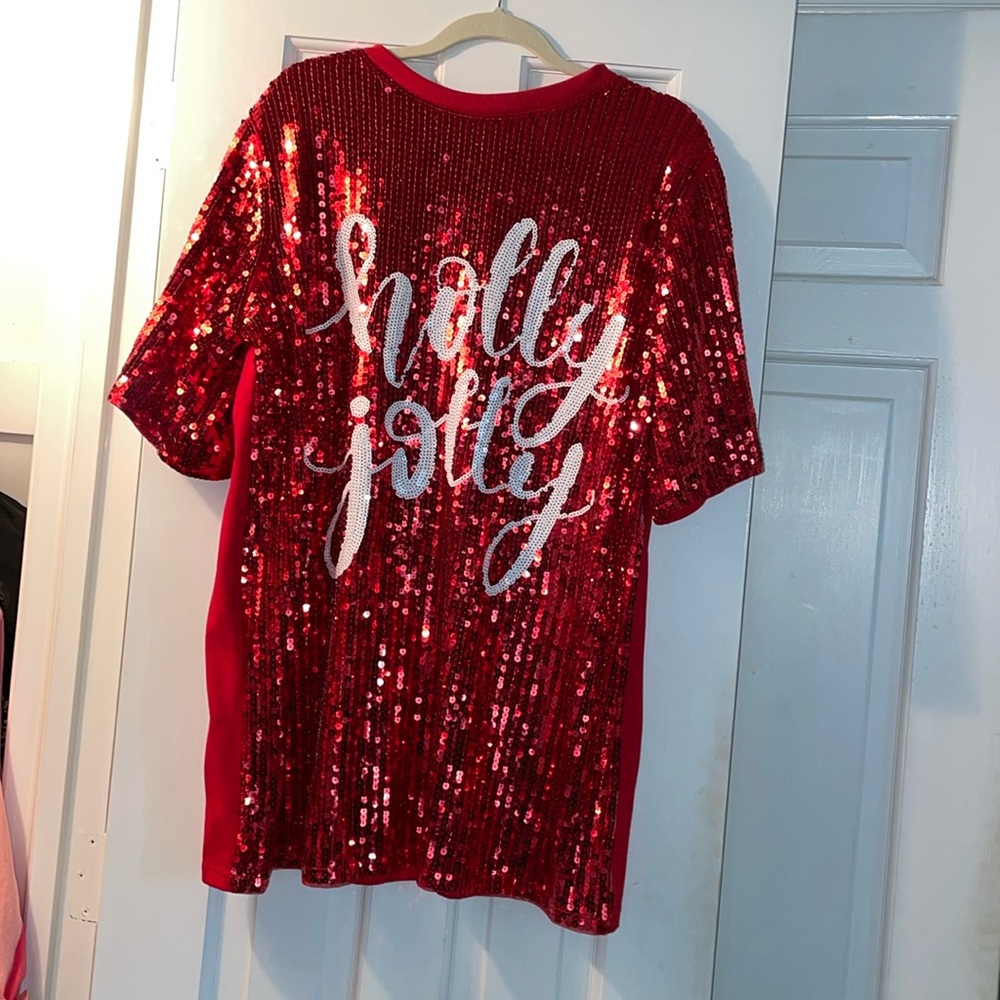 Holly Jolly sequin dress